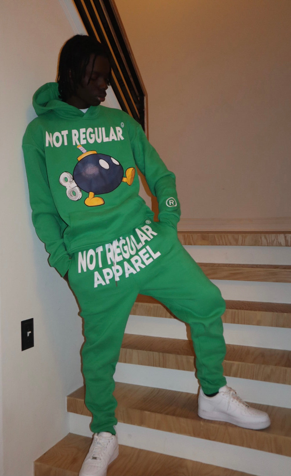 GREEN ATOMIC TRACKSUIT