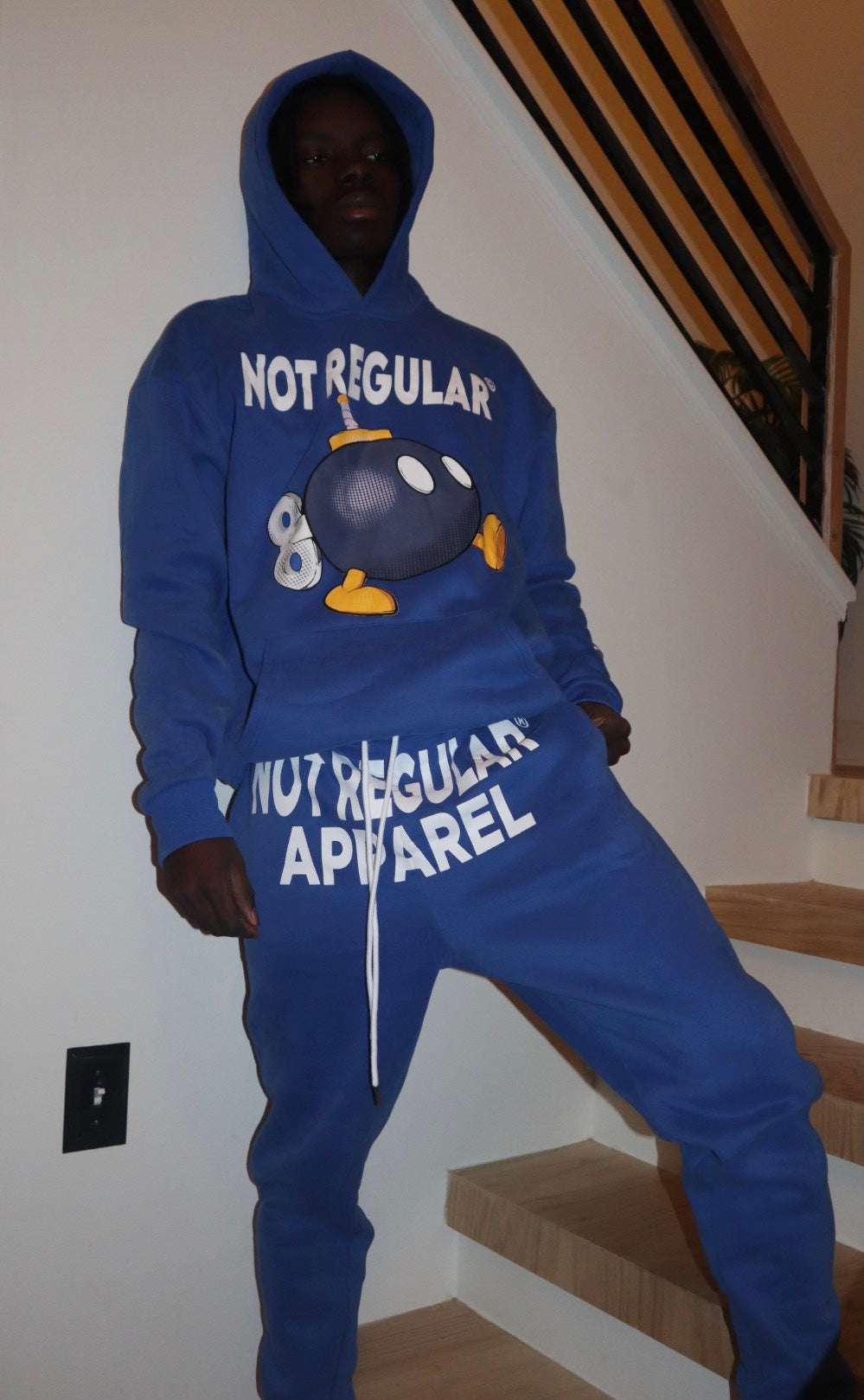 BLUE ATOMIC TRACKSUIT